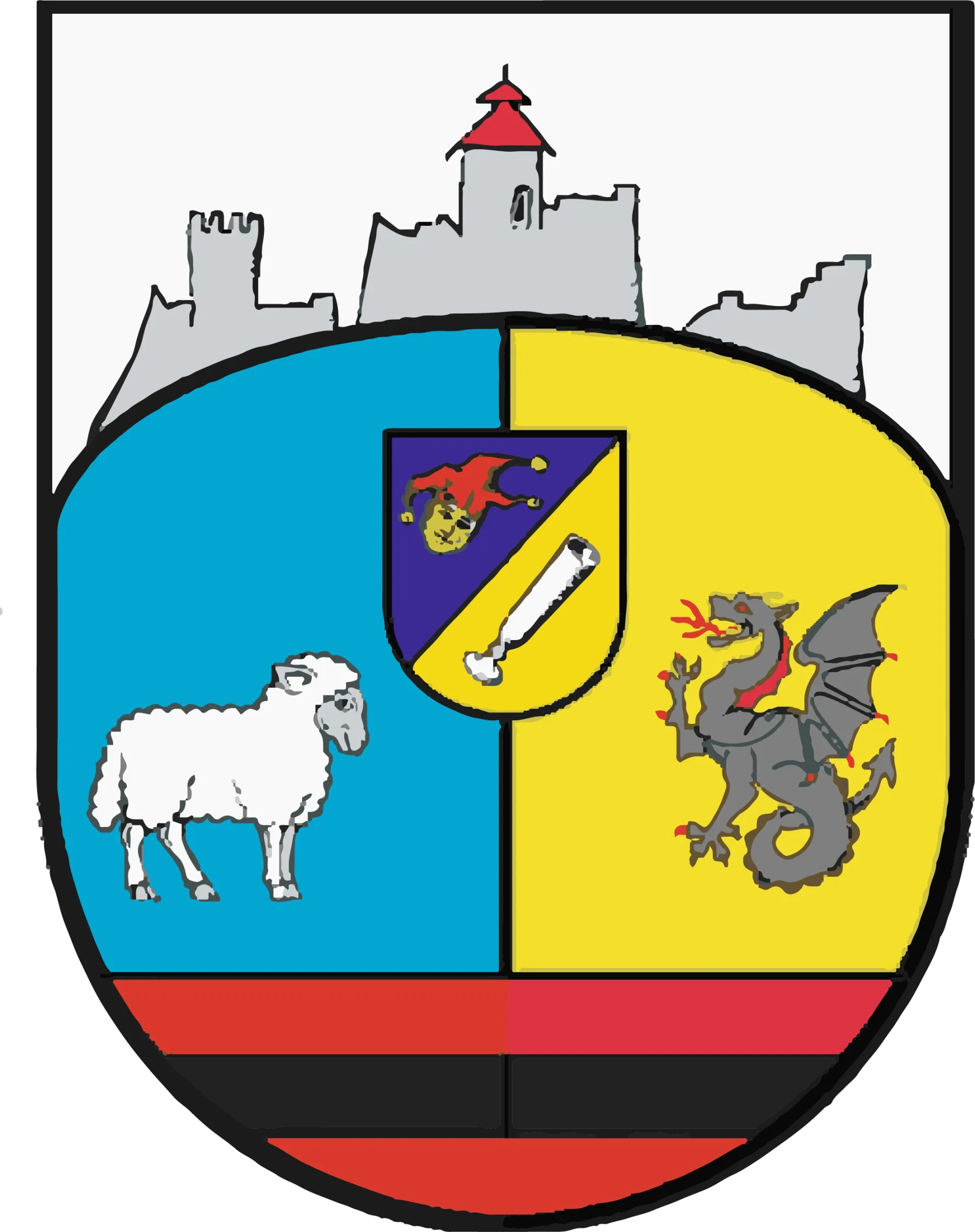 Wappen Zu den drey Gleichen